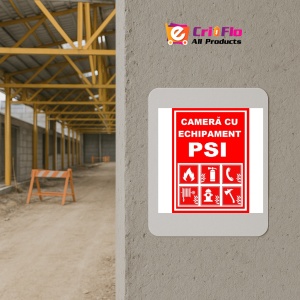 Indicator Pentru camera cu echipament psi, Sticker autocolant - Img 5