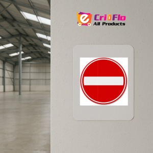 Indicator pentru circulatie cu sens unic, Sticker autocolant - Img 3