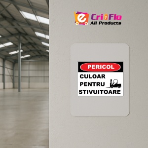 Indicator Pentru culoar stivuitoare, Sticker autocolant - Img 3
