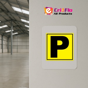 Indicator Pentru depozit litera P randul P si poarta P, Sticker autocolant - Img 3