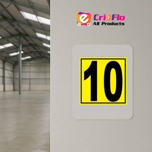 Indicator Pentru depozit numarul 10 randul 10 poarta 10, Sticker autocolant - Img 3