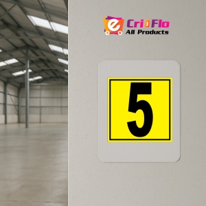 Indicator Pentru depozit numarul 5 randul 5 poarta 5, Sticker autocolant - Img 3