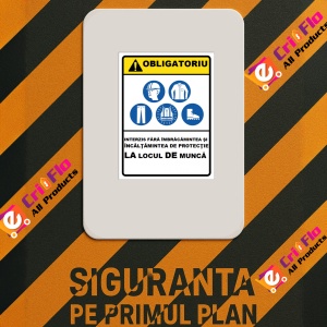 Indicator Pentru echipamentul de munca, Sticker autocolant - Img 2