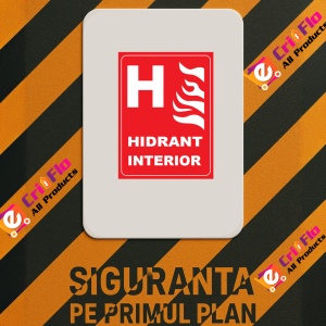 Indicator Pentru hidrant interior, Sticker autocolant - Img 2