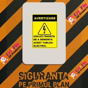 Indicator Pentru inlocuirea tabloului electric, Sticker autocolant - Img 2