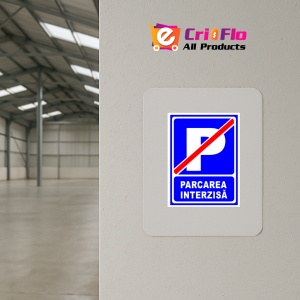 Indicator Pentru interzicere parcare interzisa, Sticker autocolant - Img 3