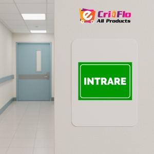 Indicator Pentru intrare, Sticker autocolant - Img 4