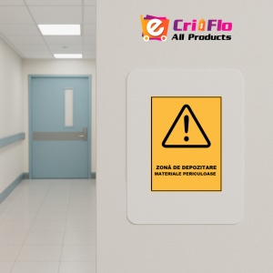 Indicator Pentru materiale periculoase, Sticker autocolant - Img 4