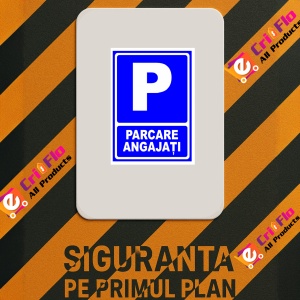 Indicator Pentru parcare angajati, Sticker autocolant - Img 2