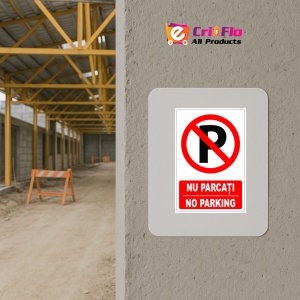 Indicator Pentru parcare nu parcati no parking, Sticker autocolant - Img 5