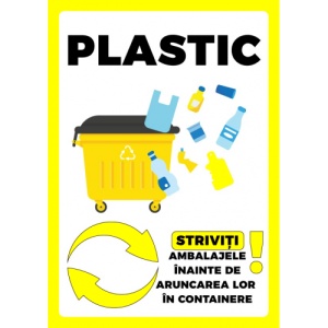 Indicator Pentru plastic, Sticker autocolant