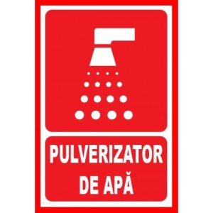 Indicator Pentru pulverizator de apa, Sticker autocolant