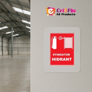 Indicator Pentru stingator cu hidrant, Sticker autocolant - Img 3
