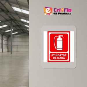 Indicator Pentru stingator de mana, Sticker autocolant - Img 3