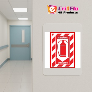 Indicator Pentru stingator extinctor, Sticker autocolant - Img 4