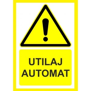 Indicator Pentru utilaj automat, Sticker autocolant