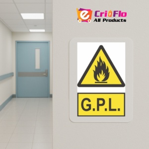 Indicator protectia muncii gpl, Sticker autocolant - Img 5