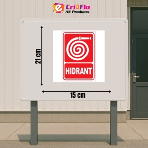 Indicator Semn hidranti, Sticker autocolant - Img 2