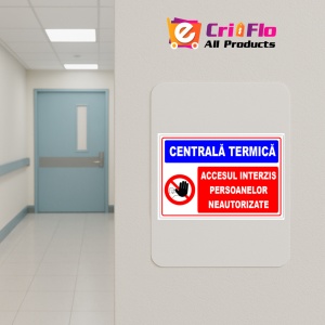 Indicator Semn pentru centrala termica, Sticker autocolant - Img 4