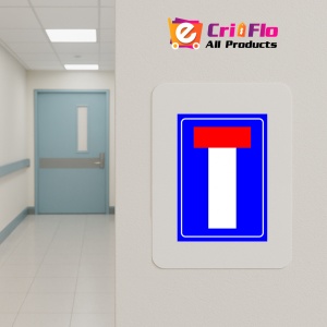 Indicator Semn pentru Drum Infundat, Sticker autocolant - Img 5