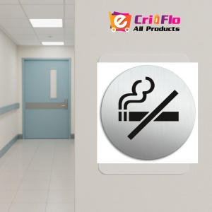 Indicator Semn pentru interzicerea fumatului, Sticker autocolant - Img 5