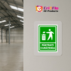 Indicator Semn pentru pastrarea curateniei, Sticker autocolant - Img 4