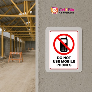 Indicator Sign do not use mobile phones, Sticker autocolant - Img 5