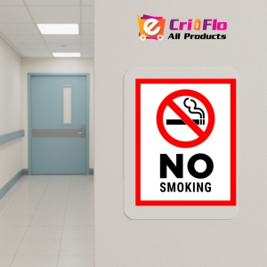Indicator Sign no smoking, Sticker autocolant - Img 5