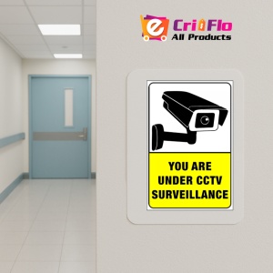 Indicator Sign you are under cctv surveillance, Sticker autocolant - Img 5