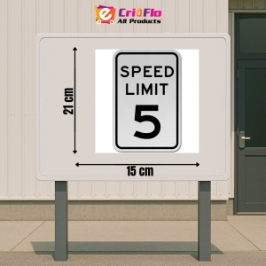 Indicator SPEED LIMIT 10 SIGN, Sticker autocolant