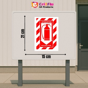 Indicator Stingator PSI autoadeziv sticker autocolant 1, Sticker autocolant - Img 2