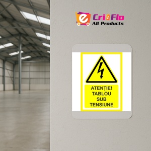 Indicator Tablou sub tensiune, Sticker autocolant - Img 4