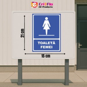 Indicator Toaleta femei (2), Sticker autocolant - Img 2