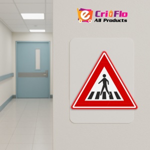 Indicator Trecere pentru avertizare pieton, Sticker autocolant - Img 5