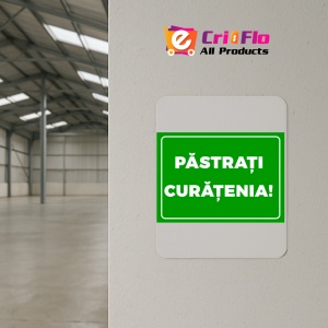 Indicator Verde pastrati curatenia, Sticker autocolant - Img 4