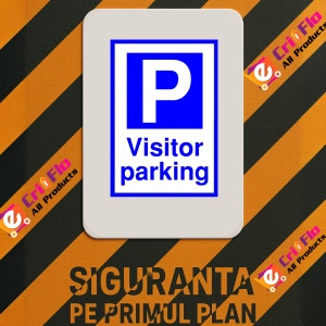 Indicator Visitor Parking Signs, Sticker autocolant - Img 3