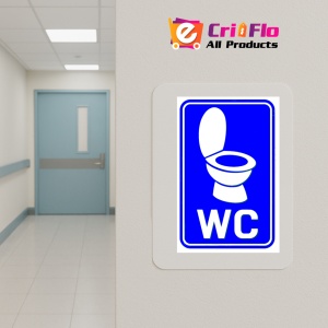 Indicator Wc sign wc, Sticker autocolant - Img 5
