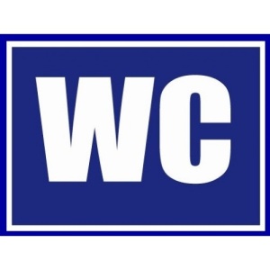 Indicator Wc, Sticker autocolant