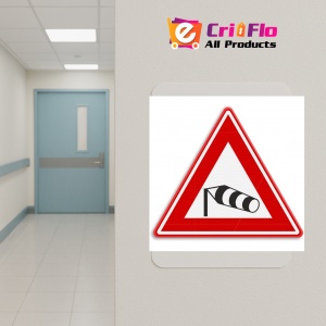 Indicatort Semn de circulatie vant transversal, Sticker autocolant - Img 5