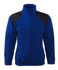 Jacheta casual fleece polar unisex de culoare albastru regal