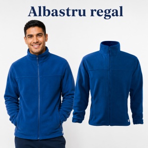 Jachetă Polar Fleece tip Bluză Hanorac Bărbați Călduroasă cu Fermoar Malfini Rimeck 501 – 280 g/m² - Img 15