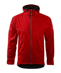 Jacheta softshell pentru barbati de culoare rosu