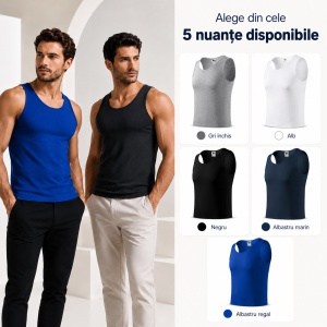 Maiou Bărbat Malfini Core 142, 100% Bumbac, 160 g/m², Croială Tubulară, Top Casual și Sport, S–2XL, 5 Culori