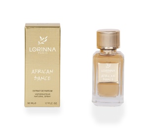 Parfum Lorinna African Dance, 50 ml, extract de parfum, unisex inspirat din Byredo Bal d`afrique