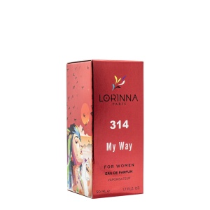 Parfum Lorinna My Way, no.314, apa de parfum, de dama, 50 ml, inspirat din Armani My WaY - Img 3