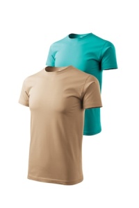 Set 2 tricouri pentru barbati 129 un tricou de culoare nisip, cel de-al doilea o culoare la alegere