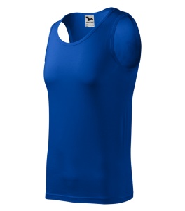 Set 3 Maiouri Bărbat Smart Contrast, Negru, Albastru Regal și Albastru Marin, 100% Bumbac, Maieu Sport și Casual, Tricou Fără Mâneci, Mărimi S–2XL - Img 6