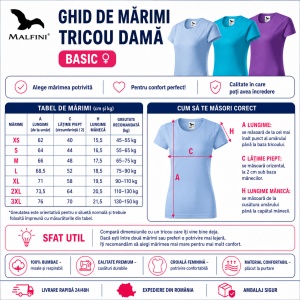 Set 3 Tricouri Damă 100% Bumbac – Casual Clasic, Albastru Deschis, Turcoaz și Violet | Transport Gratuit - Img 3