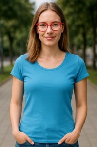 Set 3 tricouri Dama Bumbac Simplu Casual Elegant lejer, tricou decoltat femeie, Dama - Img 62