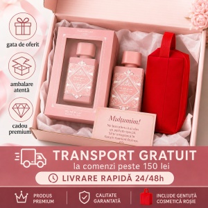 Set parfum Lattafa Badee Al Oud Noble Blush 100ml, parfum Arabesc, Femei, Gentuta cosmetice - Img 3